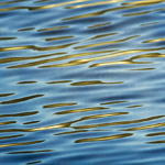 Glossy water surface