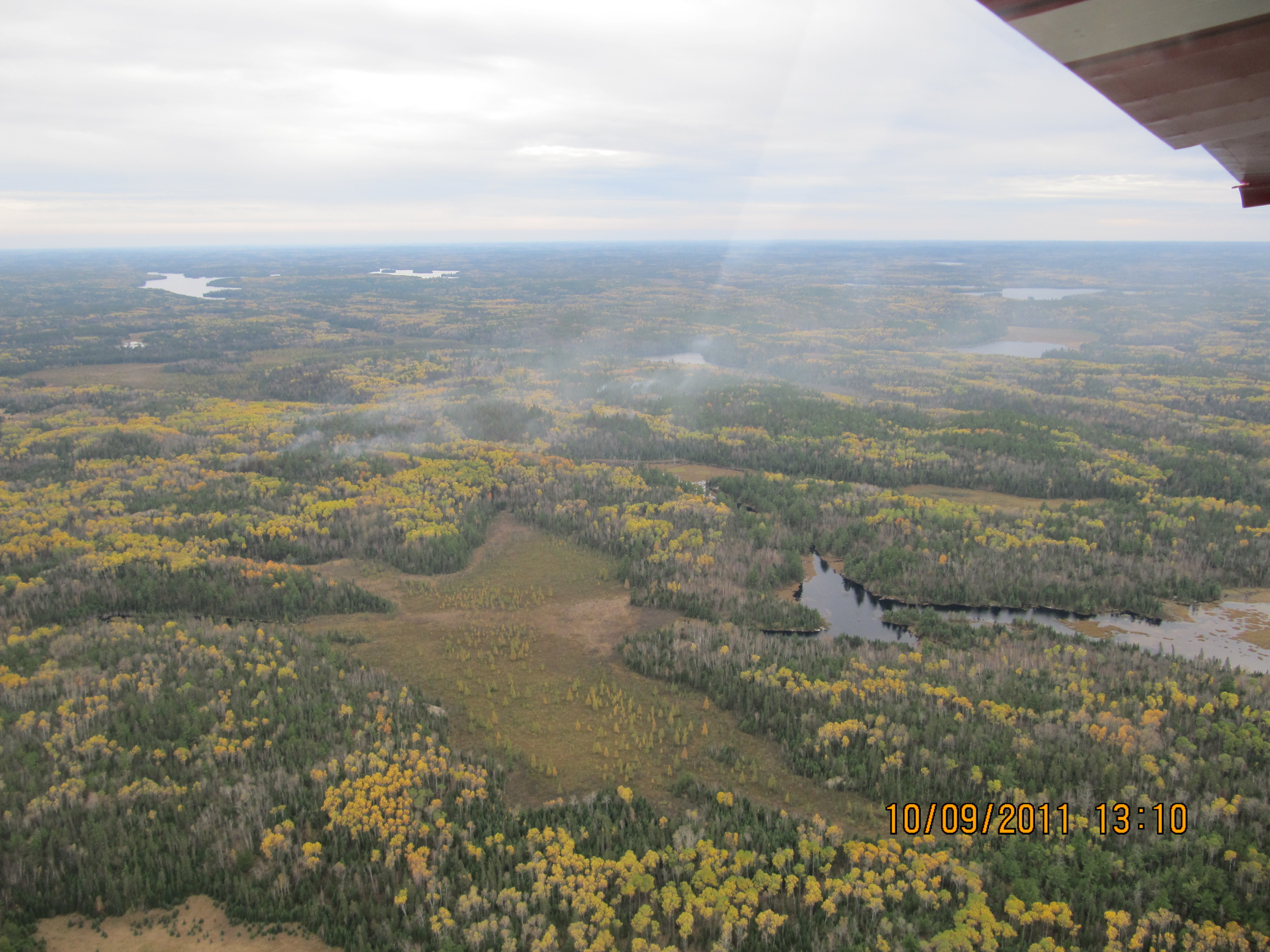 Tooth Lake Fire picture 10-9-11