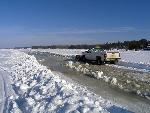 A little slushy!