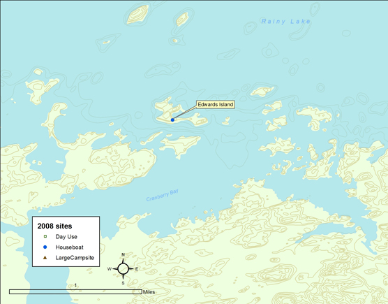 Edwards Island Houesboat Site