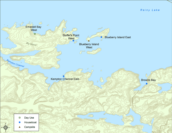 Big Island sites - Click the map to view a larger version
