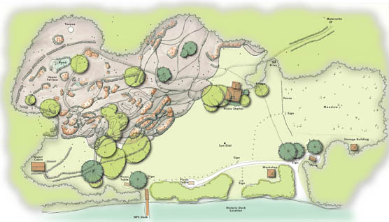 Map of Ellsworth Rock Gardens