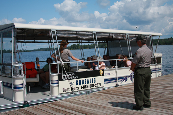 Borealis tour boat