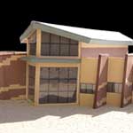 3D model of Cultural Heritage Center