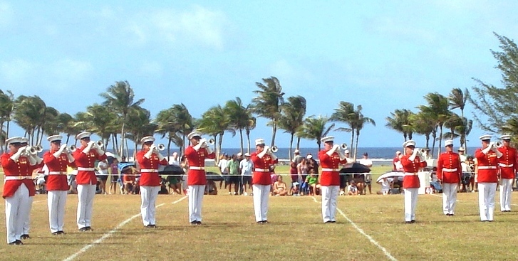 Drum & Bugle Corps at Asan Beach