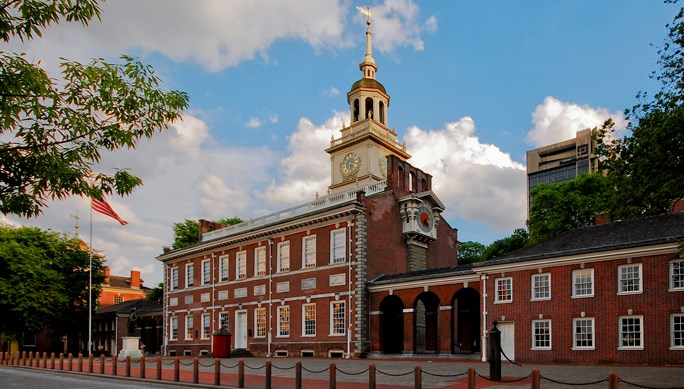 Independence Hall in Philadelphia, Pennsylvania