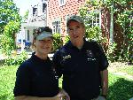 Weir Farm Volunteers Enjoying the Day