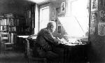 Mahonri Young at a Desk