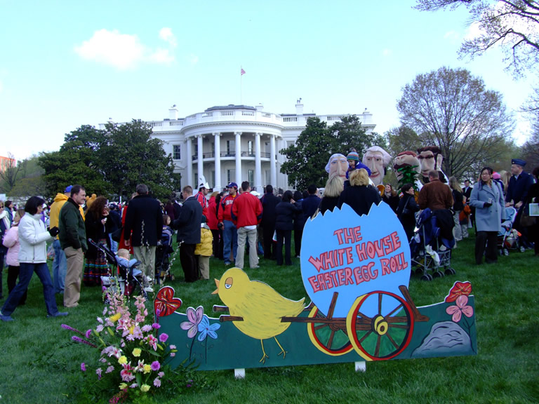 white house easter egg roll. 2007 White House Easter Egg