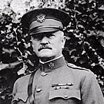 General John J. Pershing, 1918 (Photo: Records of the Office of the Chief Signal Officer, RG 111, Still Picture Branch, National Archives and Records Administration) General John J. Pershing, 1918 (Photo: Records of the Office of the Chief Signal Officer, RG 111, Still Picture Branch, National Archives and Records Administration)