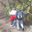 hikers on trail