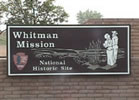 Park entrance sign.