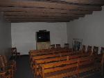 The auditorium, or theatre, where we show our orientation film was rather plain before the renovations were made.