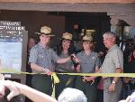 The Regional Director, the Mayor of Alamogordo, and ambassadors from the Chamber of Commerce and Mescalero Apache tribe joined community members and park staff for this celebration.