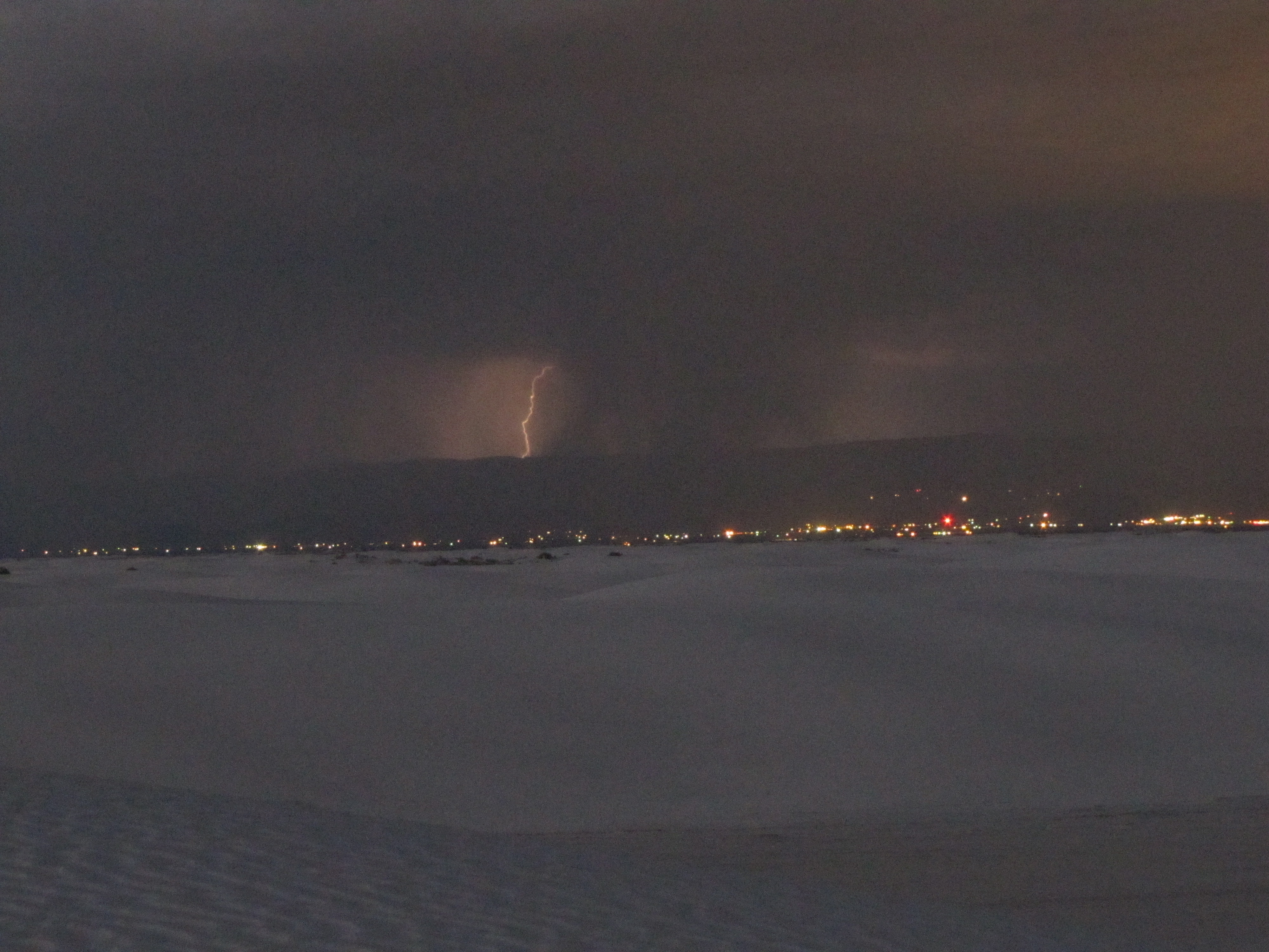 Lightning over Alamogordo