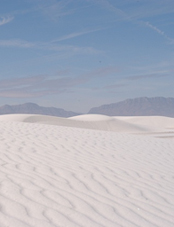 Pristine sand dunes