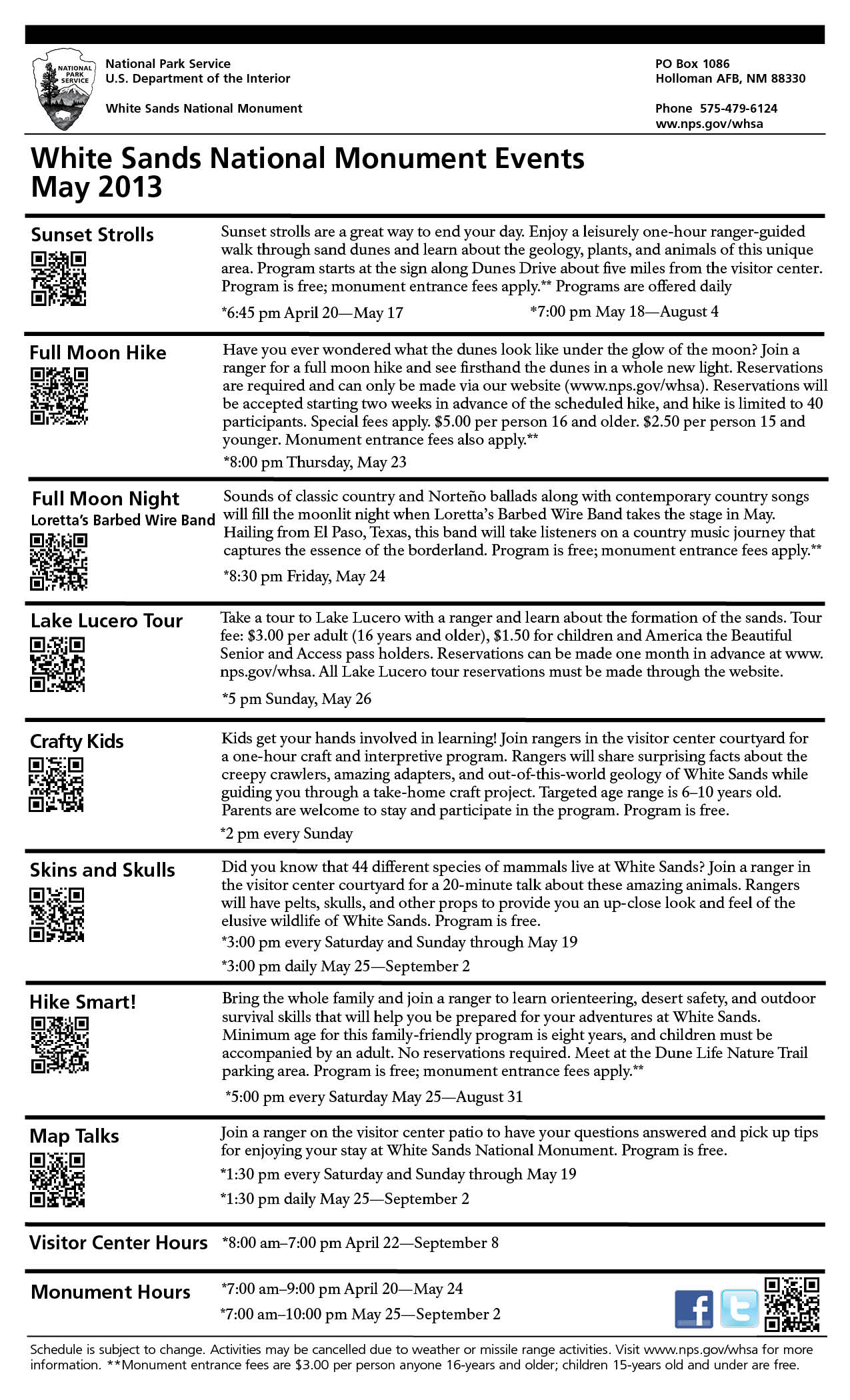 May 2013 Events