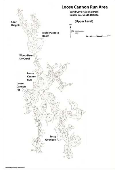 Loose Cannon Run Map
