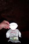 Flat Stanley in the dark