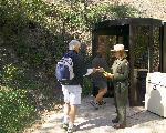 Ranger at Walk-in Entrance