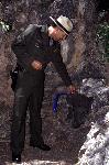 Ranger Mike Laycock at Natural Entrance 01