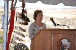 Casey Land Dedication - Former Superintendent Linda Stoll