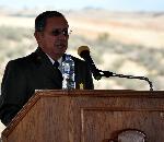 Casey Dedication - Park Superintendent Vidal Davila