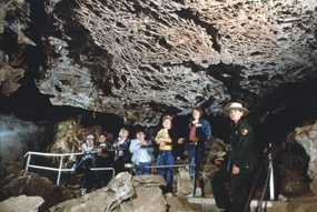 Cave Tour in the Elk's Room