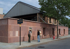 Wesleyan Chapel before the rehabilitation began.