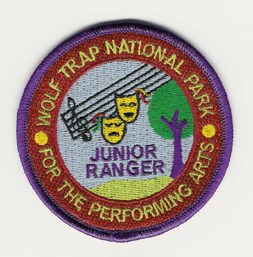 Wolf Trap's Junior Ranger Patch
