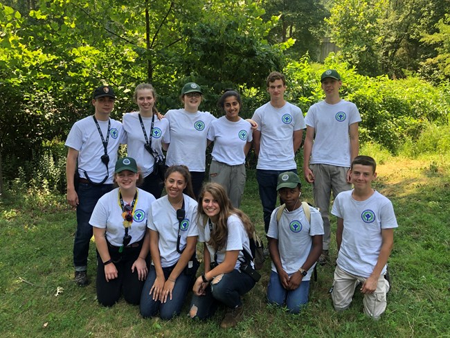 Summer 2019 cohort of YCC Volunteers.
