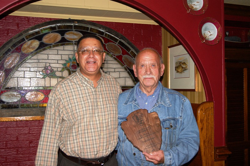 Fred Hattman receives award