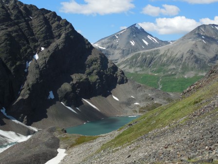 High alpine lake High alpine lake