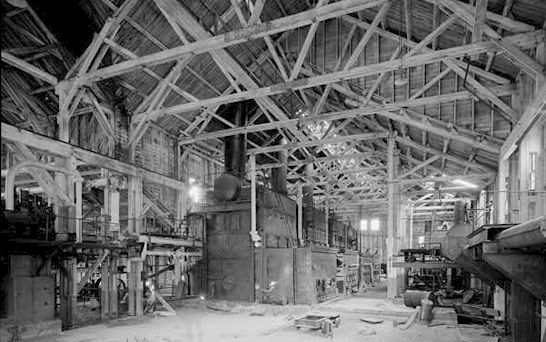Inside the Power Plant building