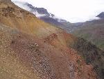 Crossing the "Goat Trail"