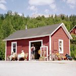 The Kennecott Visitor Center is located within the historic mill town. Today's center was once the train depot building.