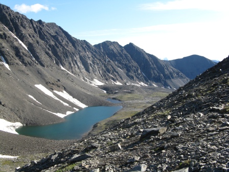 Lake above Golconda Creek