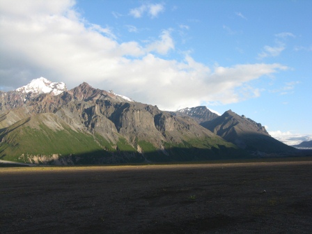 Mountains east of the Copper River