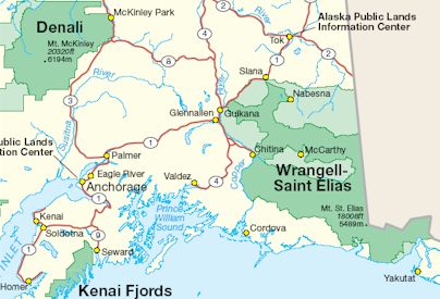 area map