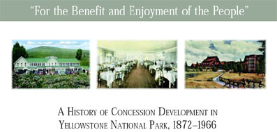 History of Concession Development in YNP