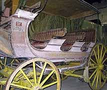 (YELL 7579) 4-horse Yellowstone Observation Wagon, Yellowstone-Western Stage Company