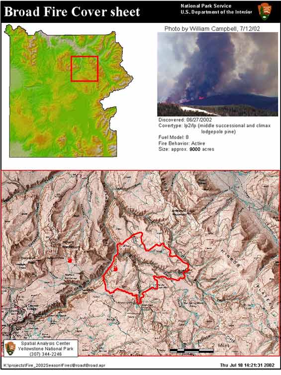 Broad Fire Cover Sheet