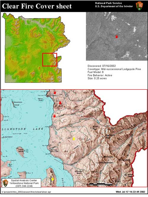 Clear Fire Cover Sheet