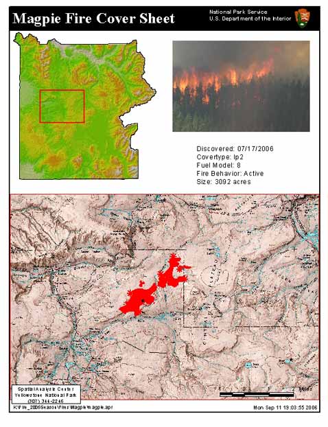 Magpie Fire Cover Sheet