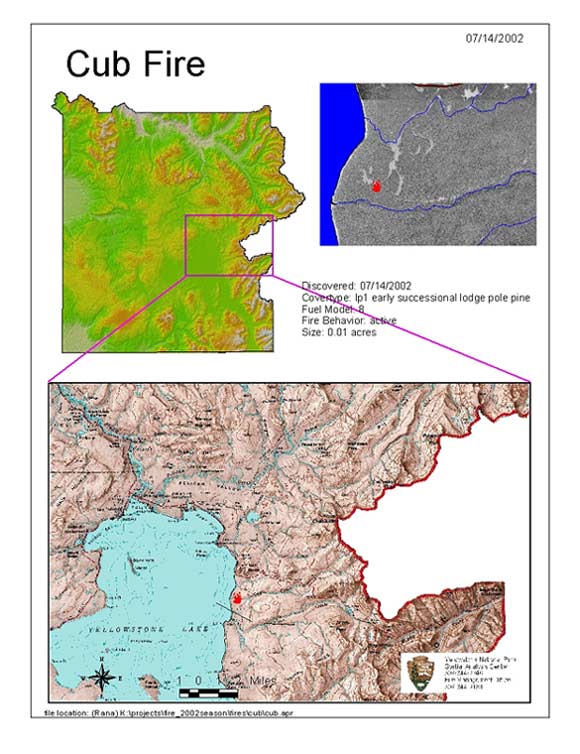 Cub Fire Cover Sheet