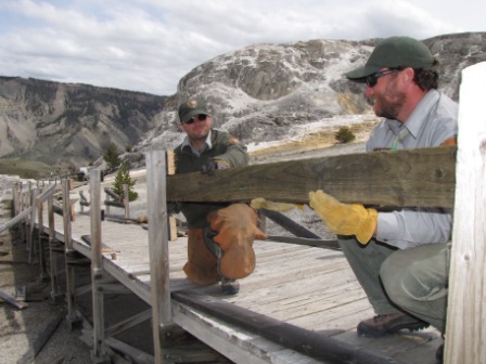 Iconic Yellowstone Boardwalks