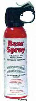 Bear Spray Can