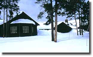 Exterior photo of the Lake Lodge