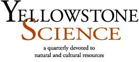 Yellowstone Science masthead.