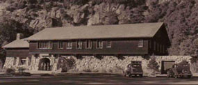 Historic photo of museum in 1924